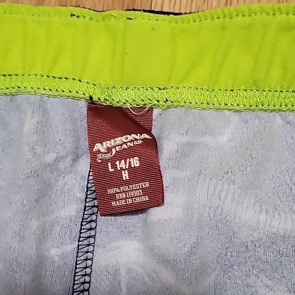 arizona boys Dinosaur flannel pj bottoms size large